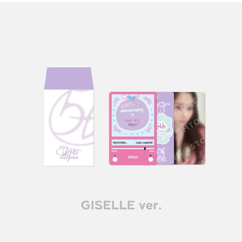 AESPA - 5TH ANNIVERSARY LUCKY CARD SET