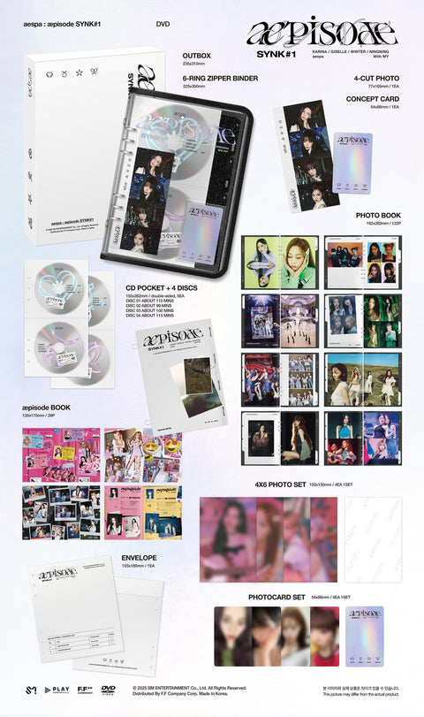 AESPA - ӔPISODE SYNK#1 (DVD/ BLU-RAY/ DIGITAL CODE)