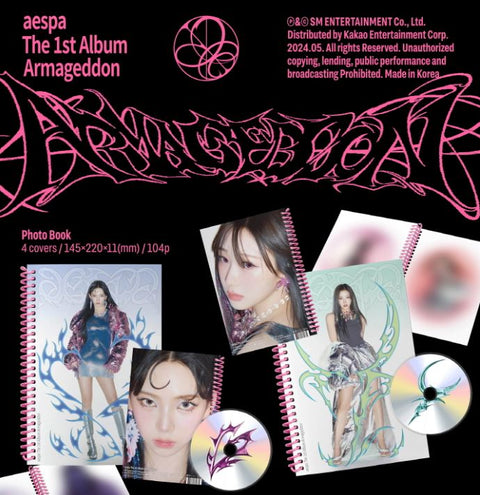 AESPA - ARMAGEDDON (THE 1ST ALBUM) SUPERBEING VER.