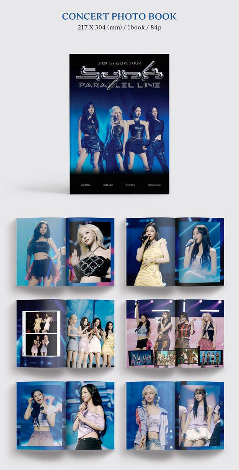 AESPA - CONCERT PHOTO BOOK (2024 AESPA LIVE TOUR ‘SYNK : PARALLEL LINE’)