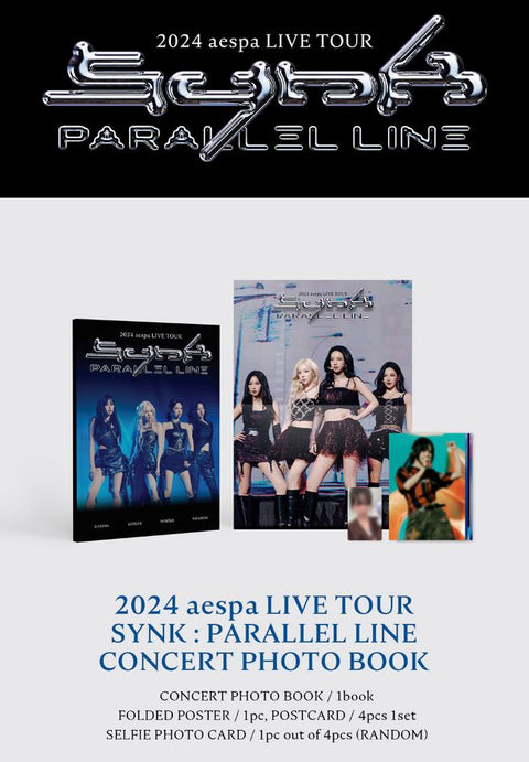 AESPA - CONCERT PHOTO BOOK (2024 AESPA LIVE TOUR ‘SYNK : PARALLEL LINE’)