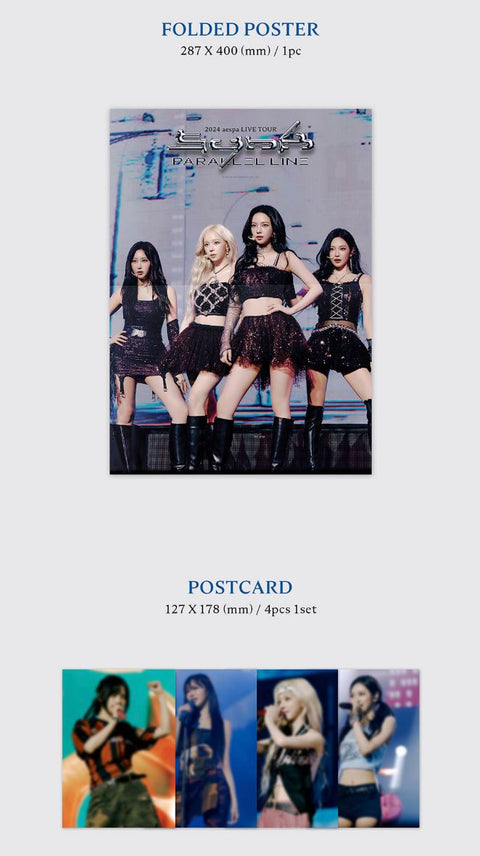 AESPA - CONCERT PHOTO BOOK (2024 AESPA LIVE TOUR ‘SYNK : PARALLEL LINE’)
