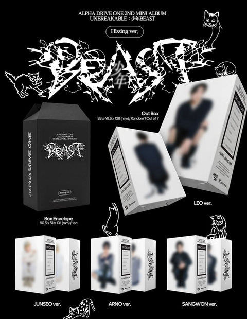 ALPHA DRIVE ONE - UNBREAKABLE : 少年BEAST + Apple Music Gift