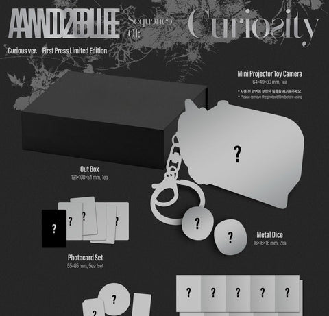 AND2BLE - SEQUENCE 01: CURIOSITY (CURIOUS VER.) (LIMITED EDITION)