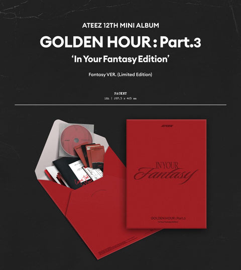 ATEEZ - GOLDEN HOUR : PART.3 (IN YOUR FANTASY EDITION) (LIMITED FANTASY VER.)