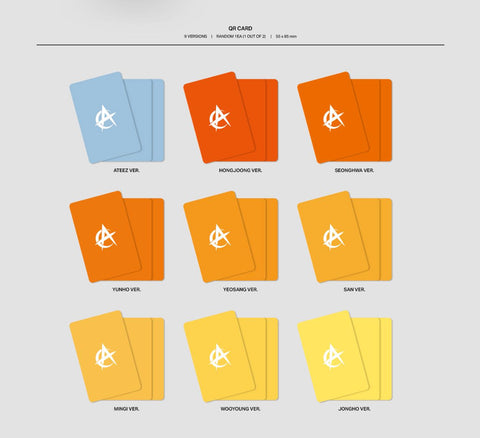 ATEEZ - GOLDEN HOUR : PART.3 (POCA ALBUM VER.) + Apple Music Photocard