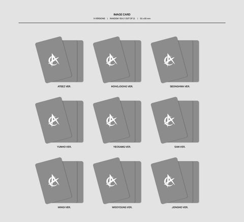 ATEEZ - GOLDEN HOUR : PART.3 (POCA ALBUM VER.) + Apple Music Photocard