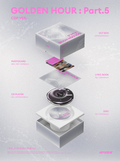 ATEEZ - GOLDEN HOUR : PART.5 (CDP VER.)