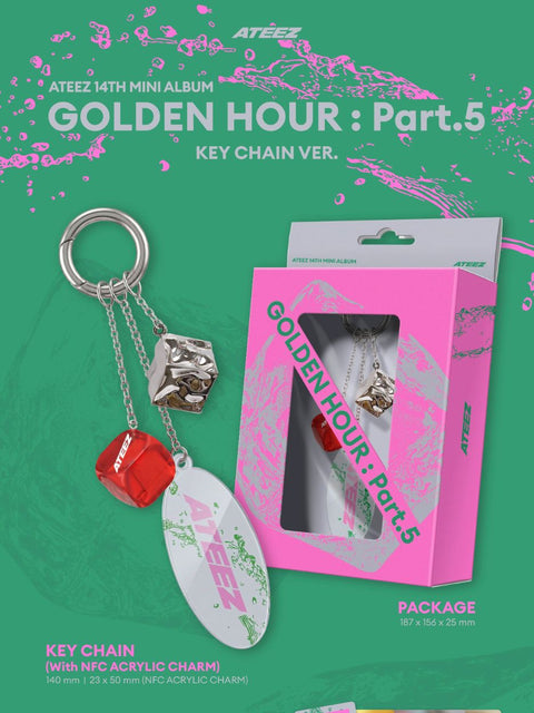 ATEEZ - GOLDEN HOUR : PART.5 (KEY CHAIN VER.)