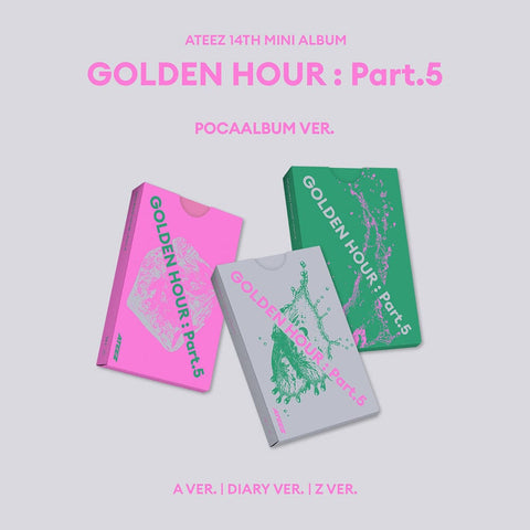 ATEEZ - GOLDEN HOUR : PART.5 (POCA ALBUM VER.)