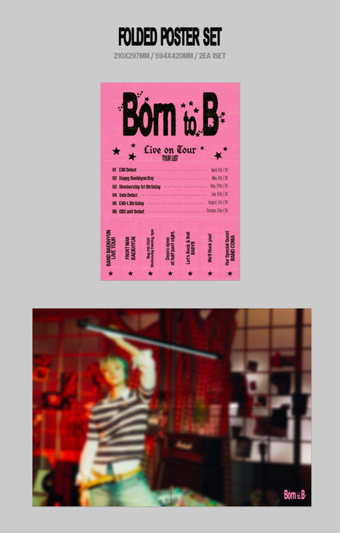 BAEKHYUN (EXO) - 2026 SEASON'S GREETINGS (BORN TO B) + Extra Photocard