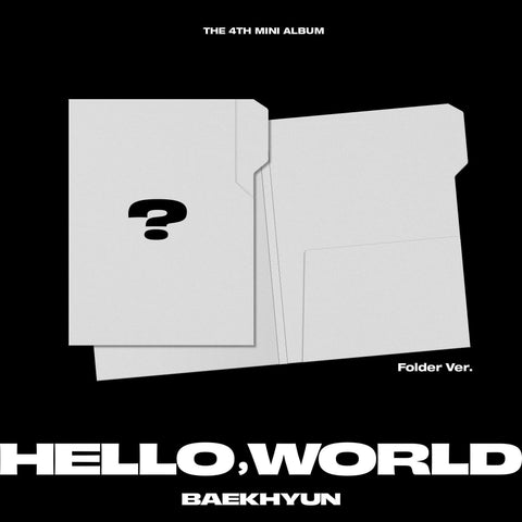 BAEKHYUN (EXO) - HELLO, WORLD (THE 4TH MINI ALBUM) FOLDER VER.