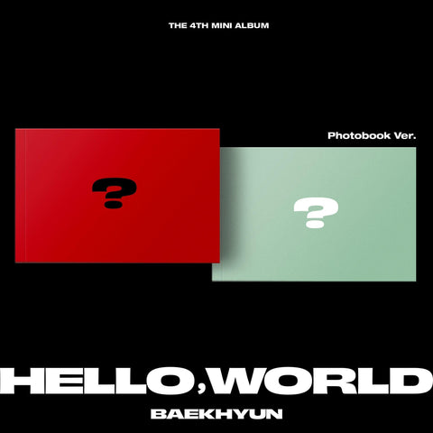 BAEKHYUN (EXO) - HELLO, WORLD (THE 4TH MINI ALBUM) PHOTOBOOK VER.