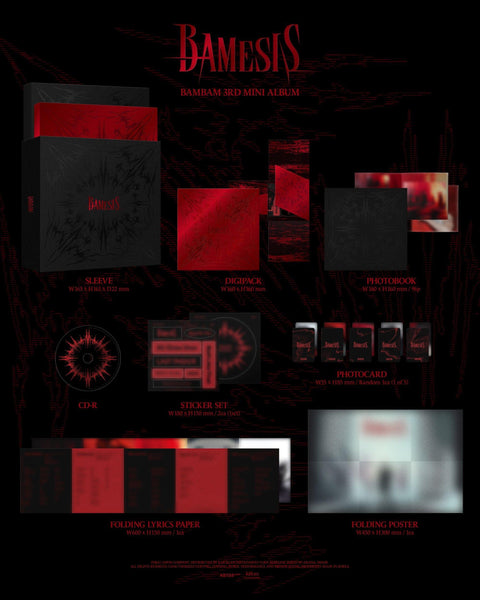 BAMBAM (GOT7) - BAMESIS (3RD MINI ALBUM) - Kpopfuture