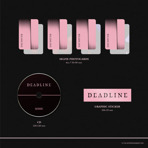 BLACKPINK - DEADLINE + Kpopfuture POB Photocard