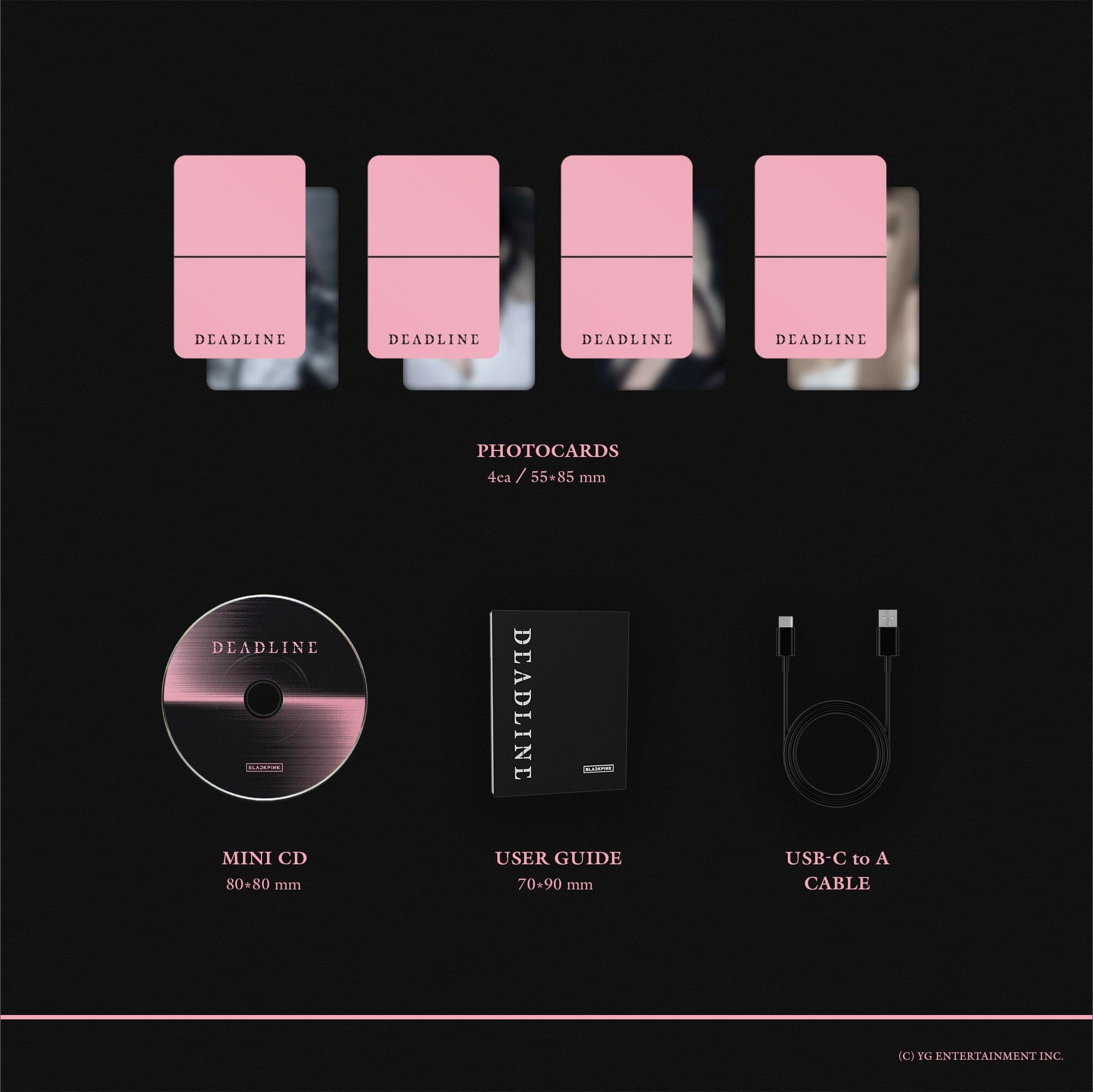 K-POP・アジア BLACK PINK [DEADLINE] MOOD LIGHT Ver. BLACKPINK - DEADLINE [3RD MINI ALBUM] (MOOD LIGHT VER.) - K-PopStore