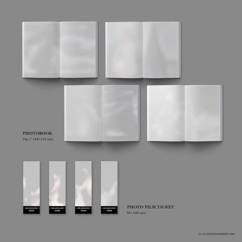 BLACKPINK - DEADLINE (SILVER VER.) + Kpopfuture POB Photocard