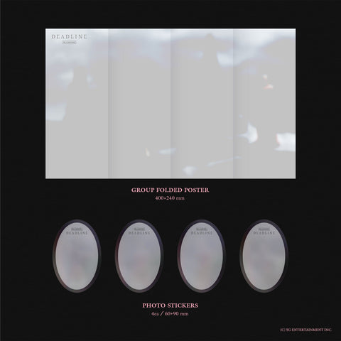BLACKPINK - DEADLINE + Kpopfuture POB Photocard