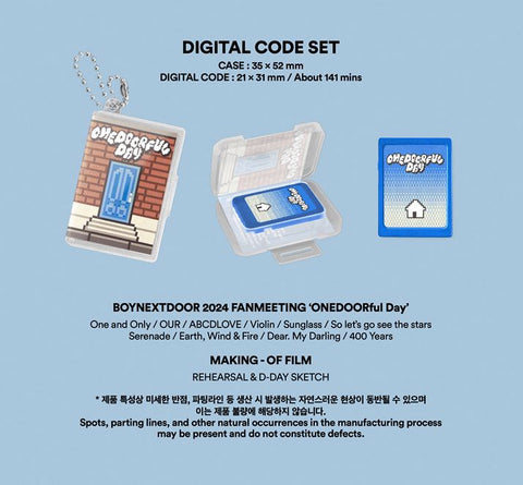 BOYNEXTDOOR - 2024 FANMEETING (ONEDOORFUL DAY)