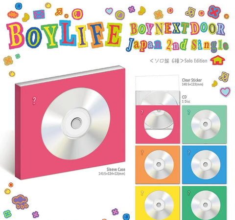 BOYNEXTDOOR - BOYLIFE (JAPAN 2ND SINGLE) (SOLO EDITION)