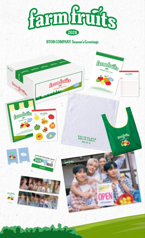 BTOB COMPANY - 2026 SEASON'S GREETINGS (FARM FRUITS)