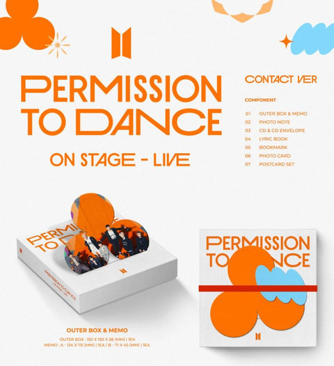 BTS - PERMISSION TO DANCE ON STAGE - LIVE (LIVE ALBUM)