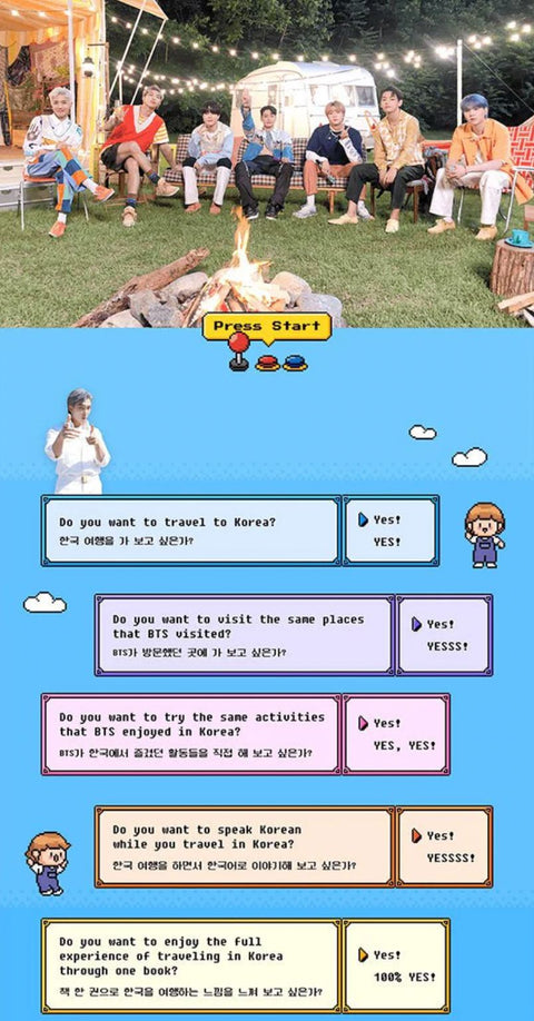 BTS - TRAVEL BOOK (TRAVEL & LANGUAGE LEARNING)