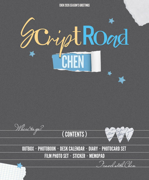 CHEN (EXO) - 2026 SEASON'S GREETINGS (SCRIPT ROAD) + Extra Photocard