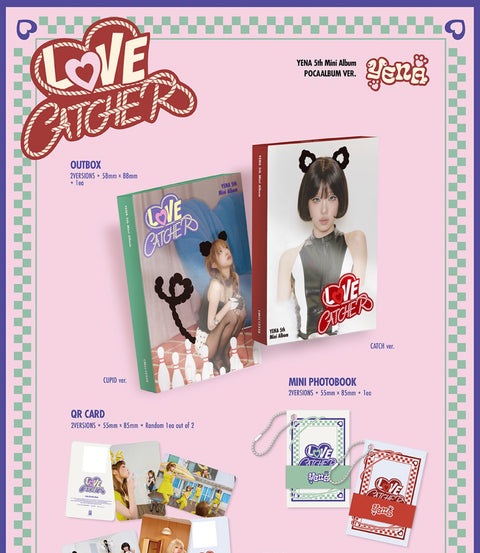 CHOI YENA - LOVE CATCHER (POCA ALBUM VER.)+Applemusic POB
