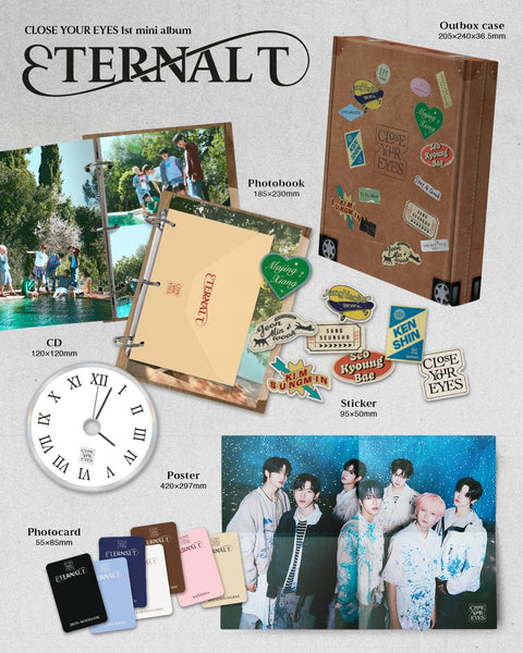 CLOSE YOUR EYES - ETERNALT (PHOTOBOOK VER.)