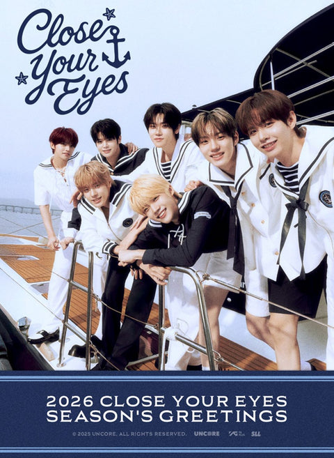 CLOSE YOUR EYES - RANDOM TRADING CARD (2026 SEASON'S GREETINGS)