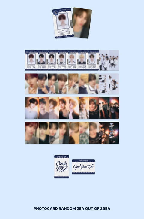 CLOSE YOUR EYES - RANDOM TRADING CARD (2026 SEASON'S GREETINGS)