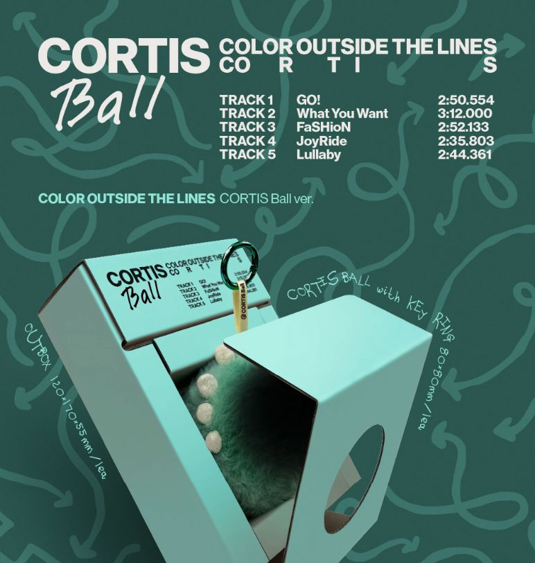 CORTIS - COLOR OUTSIDE THE LINES (CORTIS BALL VER.) – Kpopfuture