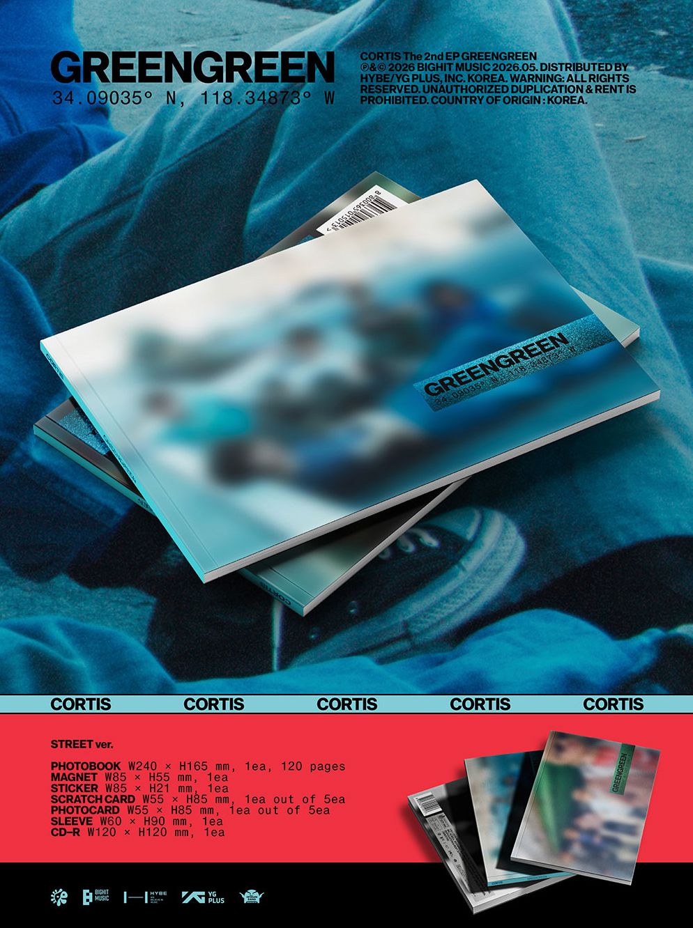 CORTIS - GREENGREEN+Applemusic POB – Kpopfuture