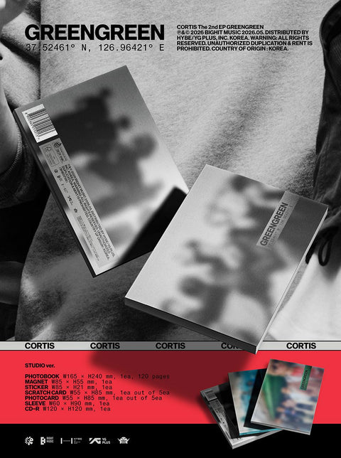 CORTIS - GREENGREEN+Applemusic POB