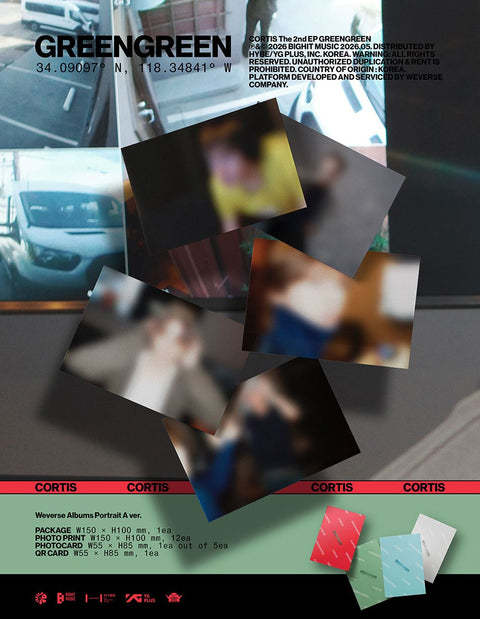 CORTIS - GREENGREEN (WEVERSE ALBUMS VER.)