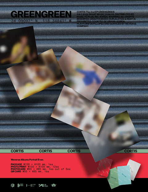 CORTIS - GREENGREEN (WEVERSE ALBUMS VER.)