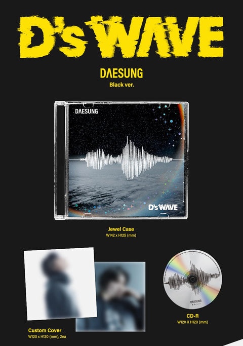 DAESUNG (BIGBANG) - D’S WAVE (BLACK VER.)