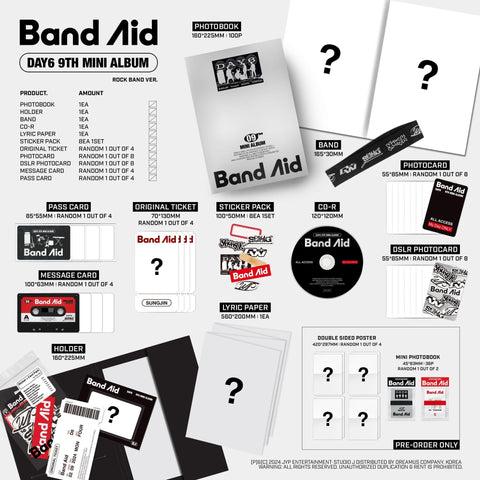 DAY6 - Band Aid [Random Cover]