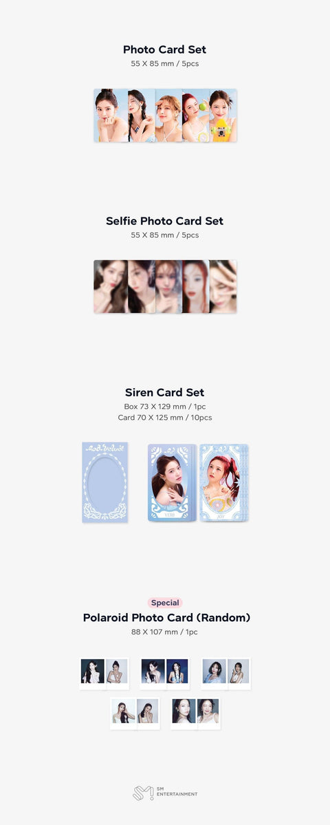 RED VELVET – 2025 SEASON'S GREETINGS+ Exclusive POB(Member Photocard set)