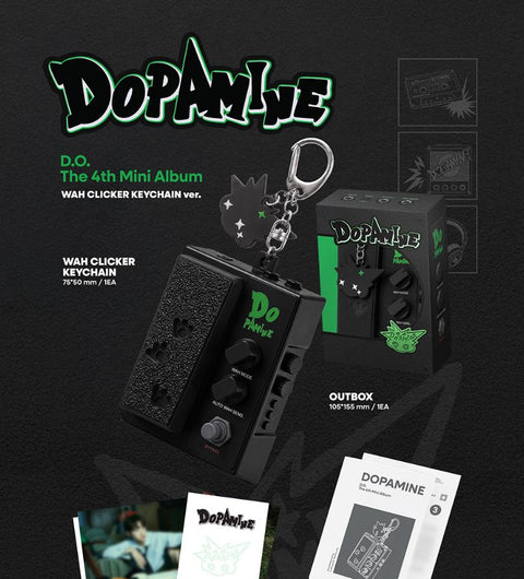 D.O. (EXO) - DOPAMINE (WAH CLICKER KEYCHAIN VER.) (LIMITED EDITION)