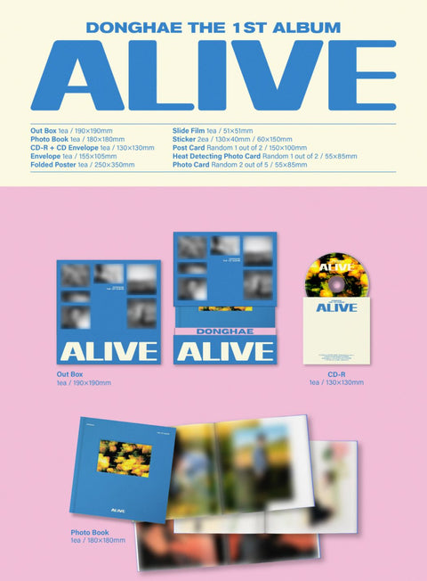 DONGHAE (SUPER JUNIOR) - ALIVE (1ST ALBUM)