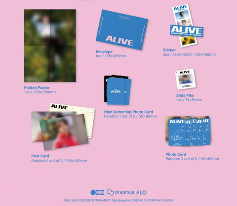 DONGHAE (SUPER JUNIOR) - ALIVE (1ST ALBUM)