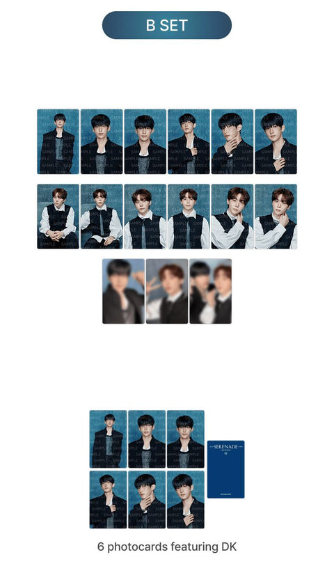 DXS (SEVENTEEN) - PHOTOCARD SET ('SERENADE' ON STAGE MD)