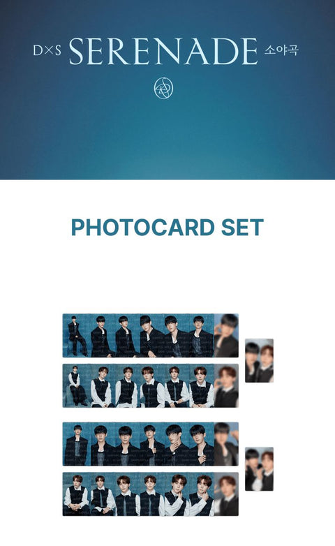 DXS (SEVENTEEN) - PHOTOCARD SET ('SERENADE' ON STAGE MD)