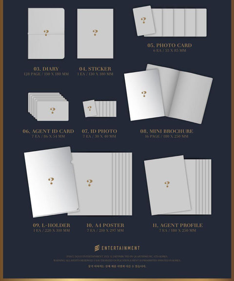 E'LAST - 2025 SEASON'S GREETINGS (CODENAME : E'LAST)