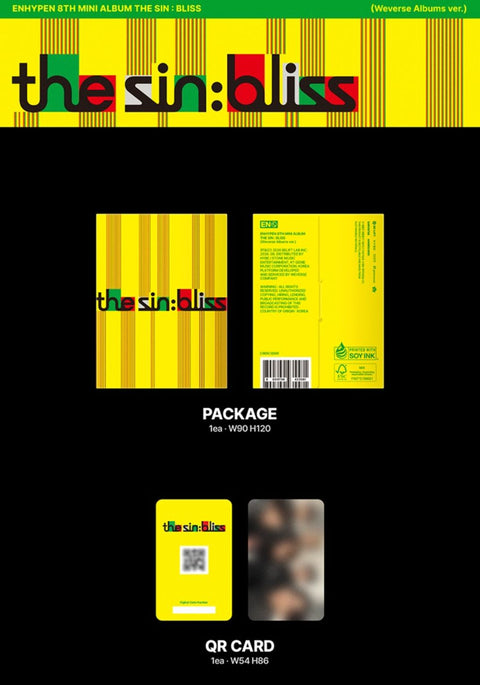 ENHYPEN - THE SIN: BLISS (WEVERSE ALBUMS VER.)