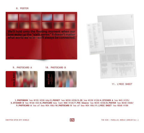 ENHYPEN - THE SIN : PARALLEL WORLD