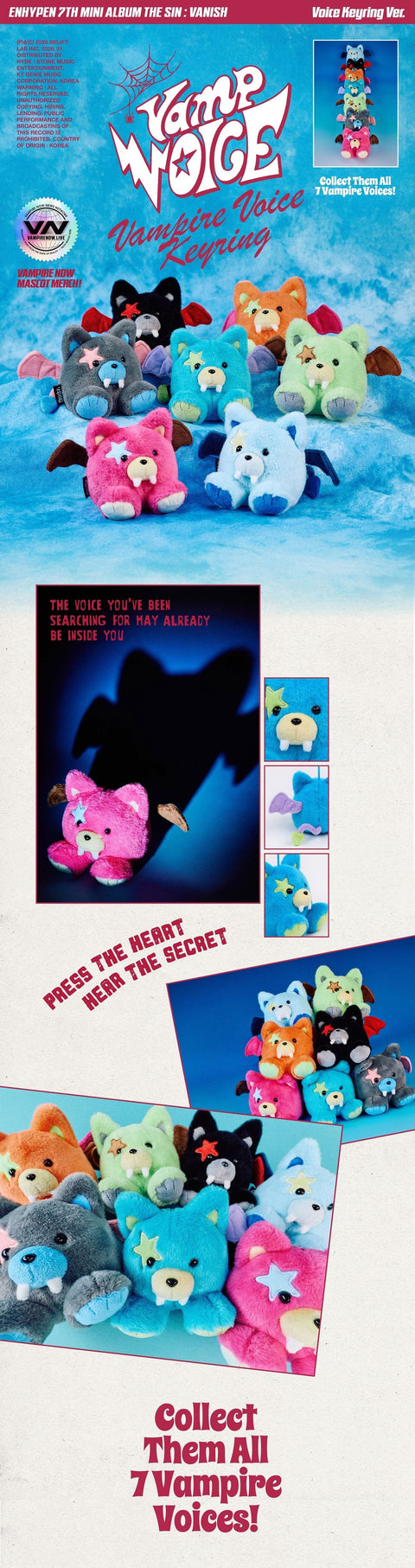 ENHYPEN - THE SIN: VANISH (VOICE KEYRING VER.)