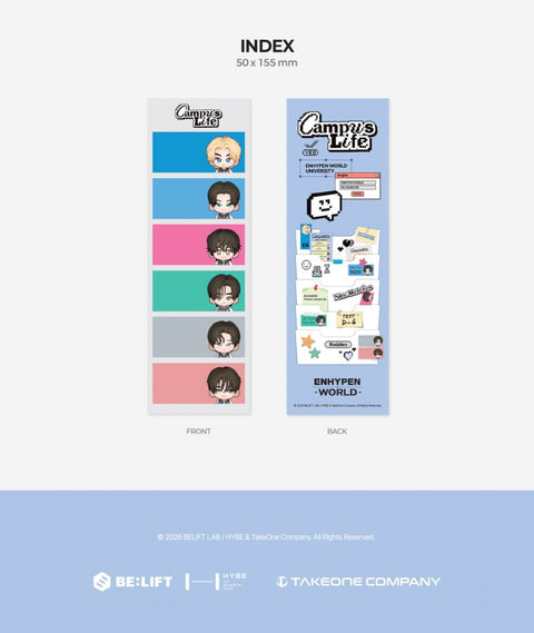 ENHYPEN - WORLD COUPON CARD COLLECTION (CAMPUS LIFE VER.)